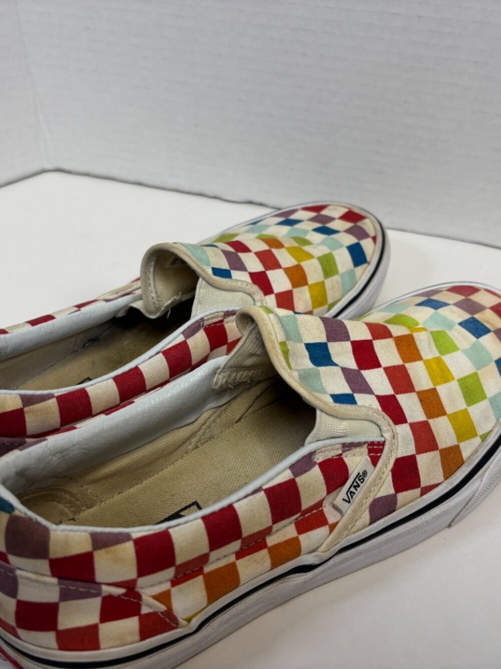 Vans Checkered Rainbow Women's 8.5 - Picture 6 of 6